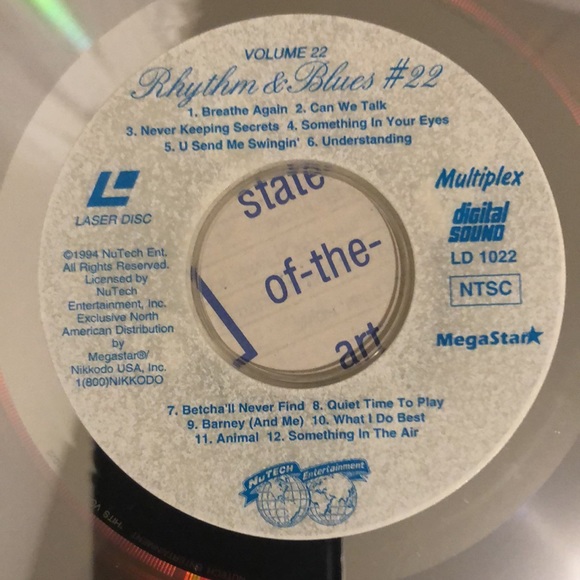 Karaoke Sing-Along Laserdisc Vol. 22 Hit Songs #22 Laser Disc '94 - Picture 4 of 10